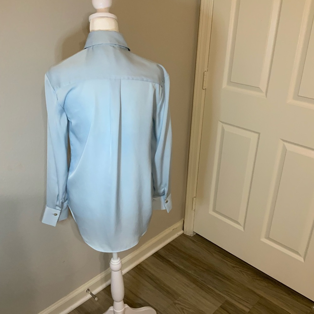 Rachel Zoe Light Blue Blouse - Picture 2 of 2
